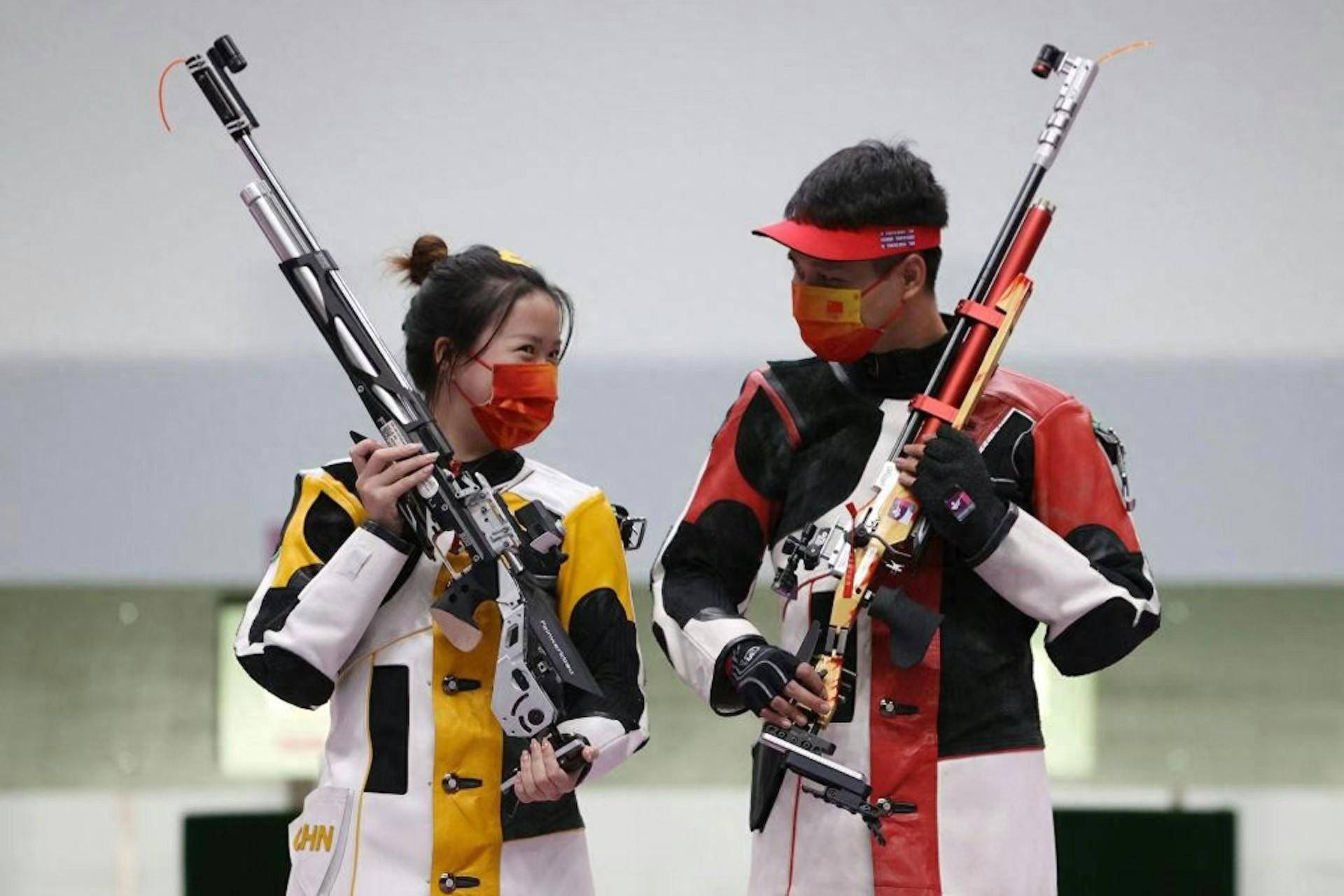 中国射击队斩获东京射击决赛金牌